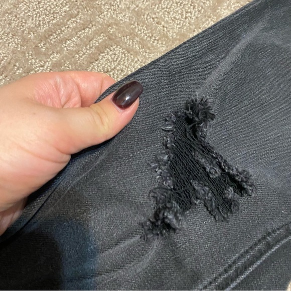 {Pistola Denim} Ripped Jeans With Zipper Detail on Ankle Size 25 - Picture 13 of 16